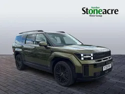 Green New 2025 Hyundai Santa Fe SUV | £52,995 (Expensive)