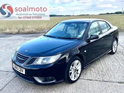Black Used 2010 Saab 9-3 Sedan | £2,249 (Fair price)