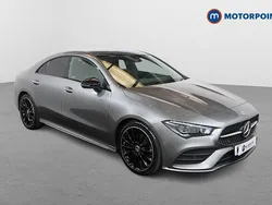 Grey Used 2023 Mercedes CLA220 AMG Line Premium Plus Sedan | £27,099 (Fair price)