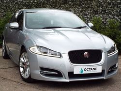 Silver Used 2014 Jaguar XF R-Sport Sedan | £10,195 (Expensive)