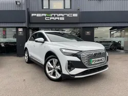 White Used 2023 Audi Q4 e-tron S-Line SUV | £26,990 (Good price)