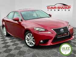 Red Used 2015 Lexus IS300h Executive Line Sedan | £10,989 (Good price)