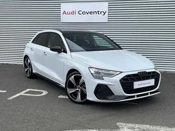 Glacier white New 2025 Audi A3 Black Edition Hatchback | £38,990 (Fair price)