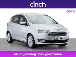 Silver Used 2017 Ford C-MAX Titanium MPV | £8,949 (A bit pricey)