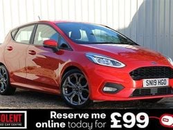Red Used 2019 Ford Fiesta ST-Line Hatchback | £6,490 (Fair price)