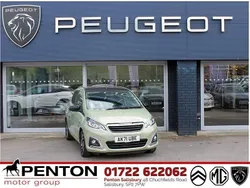 Green Used 2022 Peugeot 108 Allure Hatchback | £10,490 (Fair price)