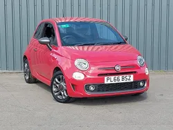 Red Used 2016 Fiat 500 S Hatchback | £7,298 (Expensive)