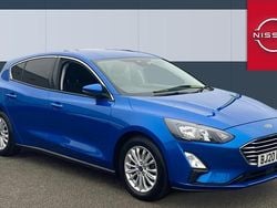 Blue Used 2020 Ford Focus Titanium Hatchback | £11,283 (Fair price)