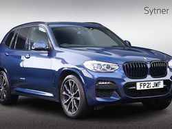 Blue Used 2021 BMW X3 M Sport SUV | £32,000 (Fair price)