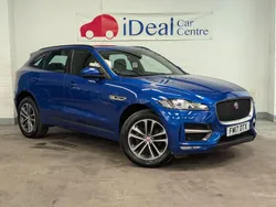 Blue Used 2017 Jaguar F-Pace R-Sport SUV | £14,490 (Super price)