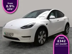 White Used 2022 Tesla Model Y Long Range SUV | £24,664 (Good price)
