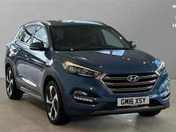 Blue Used 2016 Hyundai Tucson Premium SUV | £12,689 (Good price)