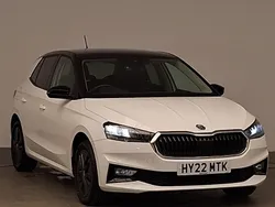 White Used 2022 Skoda Fabia Colour Edition Hatchback | £15,298 (A bit pricey)