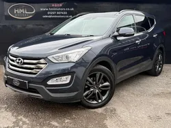 Blue Used 2015 Hyundai Santa Fe Premium SE SUV | £11,995 (Fair price)