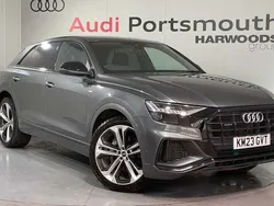 Grey Used 2023 Audi Q8 Black Edition SUV | £49,390 (Fair price)