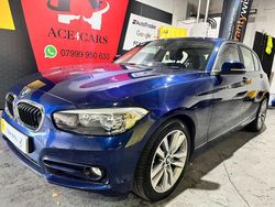 Blue Used 2017 BMW 118 Sport Line Hatchback | £8,690 (Fair price)