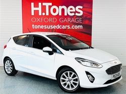 White Used 2021 Ford Fiesta Titanium Hatchback | £9,695 (Good price)