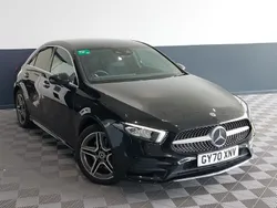 Black Used 2021 Mercedes A250 AMG Line Premium Sedan | £17,998 (Fair price)
