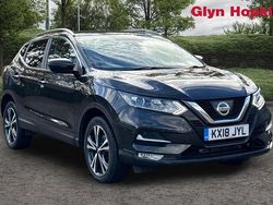 Black Used 2018 Nissan Qashqai N-Connecta SUV | £9,651 (Good price)
