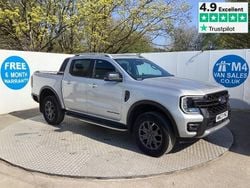 Moondust silver (metallic paint) Used 2023 Ford Ranger Wildtrack Pickup | £27,995 (Good price)