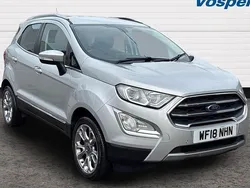 Silver Used 2018 Ford Ecosport Titanium SUV | £8,500 (Fair price)