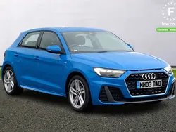 Blue Used 2020 Audi A1 Sportback S-Line Hatchback | £17,099 (A bit pricey)