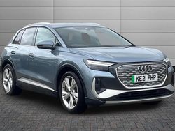 Blue Used 2021 Audi Q4 e-tron S-Line SUV | £25,450 (Fair price)