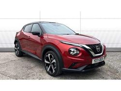 Red Used 2021 Nissan Juke Tekna SUV | £15,062 (Fair price)