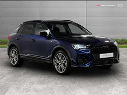 Blue Used 2024 Audi Q3 Black Edition SUV | £36,499 (A bit pricey)