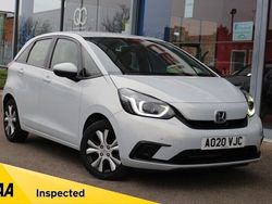 White Used 2020 Honda Jazz Hybrid Hatchback | £13,495 (Fair price)