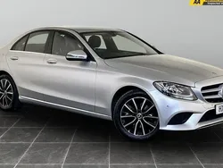 Silver Used 2021 Mercedes C200 SE Sedan | £11,495 (Super price)