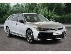 Oyster silver with black roof New 2025 VW Passat R-line Estate | £42,990