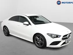 White Used 2022 Mercedes CLA180 AMG line Sedan | £22,649 (Good price)