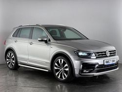 Silver Used 2018 VW Tiguan R-line SUV | £19,450 (Good price)