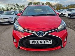 Red Used 2014 Toyota Yaris Hybrid Hatchback | £10,000 (A bit pricey)