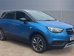 Blue Used 2018 Vauxhall Crossland X Elite SUV | £8,925 (Fair price)