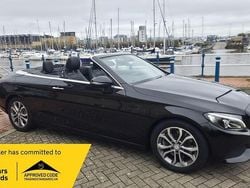 Black Used 2017 Mercedes C250 Premium Plus Cabriolet | £15,848 (Super price)