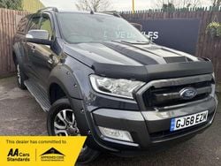 Grey Used 2018 Ford Ranger Wildtrack Pickup | £15,599 (Fair price)