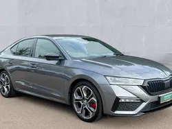 Graphite grey metallic Used 2024 Skoda Octavia vRS Hatchback | £26,150 (A bit pricey)