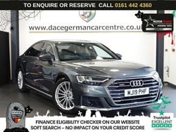 Grey Used 2019 Audi A8 S-Line Sedan | £26,489 (Fair price)