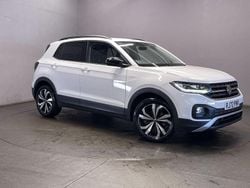 White Used 2022 VW T-Cross Black Edition SUV | £16,299 (Fair price)