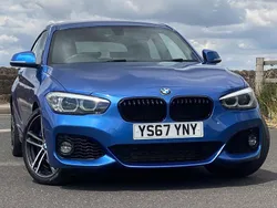 Estoril blue Used 2017 BMW 118 M Sport Hatchback | £12,950 (Fair price)