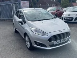 Silver Used 2014 Ford Fiesta Titanium Hatchback | £4,499 (Fair price)