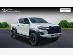 White New 2025 Toyota HiLux Sport Pickup | £42,500 (Fair price)