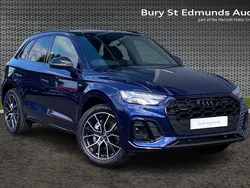 Blue Used 2024 Audi Q5 Black Edition SUV | £41,871 (A bit pricey)