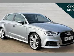 Silver Used 2019 Audi A3 S-Line Hatchback | £13,475 (Good price)