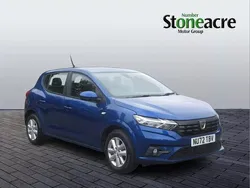 Blue Used 2022 Dacia Sandero Comfort Hatchback | £11,300 (Good price)