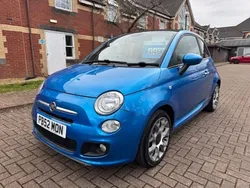 Blue Used 2015 Fiat 500C S Cabriolet | £4,495 (Good price)