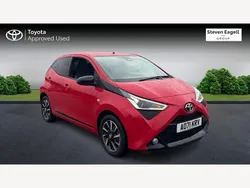 Red Used 2021 Toyota Aygo Trend Hatchback | £10,239 (A bit pricey)