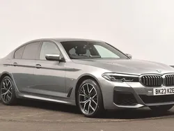 Grey Used 2023 BMW 545e M Sport | £32,000 (Good price)